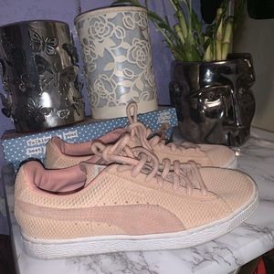 Puma pink sneakers